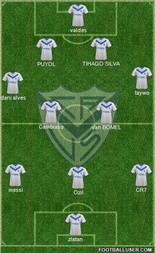 Vélez Sarsfield Formation 2011
