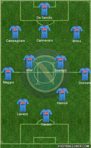 Napoli Formation 2011