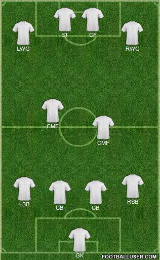 Pro Evolution Soccer Team Formation 2011