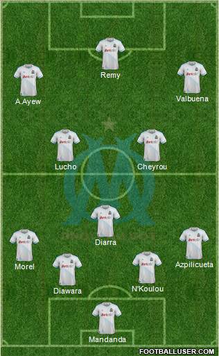 Olympique de Marseille Formation 2011