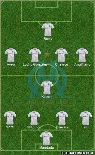 Olympique de Marseille Formation 2011