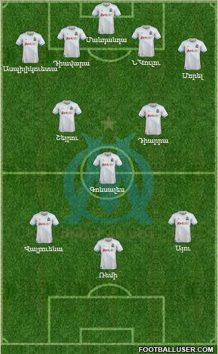 Olympique de Marseille Formation 2011