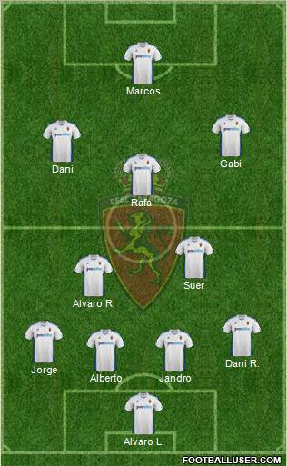 R. Zaragoza S.A.D. Formation 2011