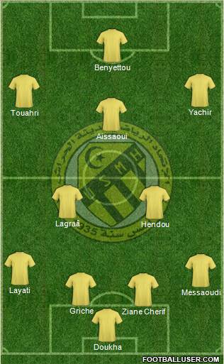 Union Sportive Madinet El-Harrach Formation 2011