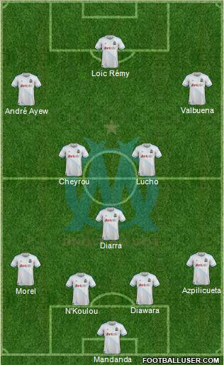 Olympique de Marseille Formation 2011