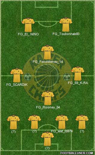 Kaizer Chiefs Formation 2011
