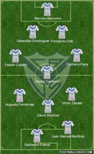Vélez Sarsfield Formation 2011