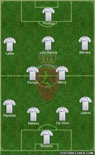 R. Zaragoza S.A.D. Formation 2011
