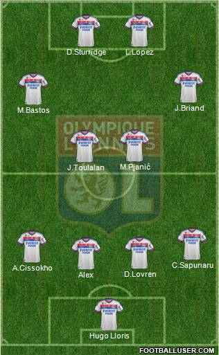 Olympique Lyonnais Formation 2011