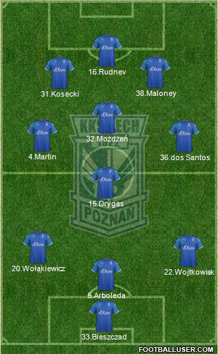 Lech Poznan Formation 2011