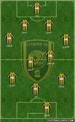 Al-Ittihad (KSA) Formation 2011