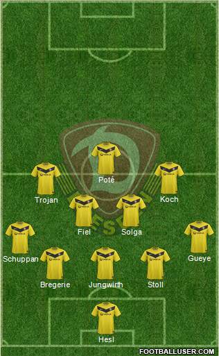 SG Dynamo Dresden Formation 2011