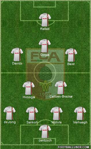FC Augsburg Formation 2011