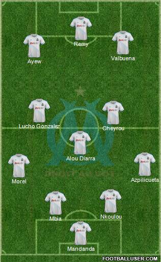 Olympique de Marseille Formation 2011