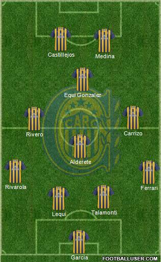 Rosario Central Formation 2011