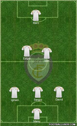 Real Jaén C.F. Formation 2011