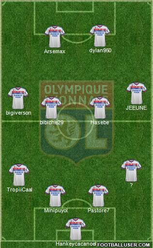 Olympique Lyonnais Formation 2011