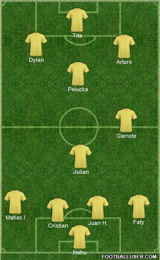 Pro Evolution Soccer Team Formation 2011