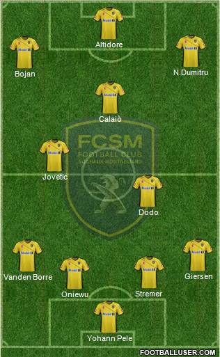 FC Sochaux-Montbéliard Formation 2011