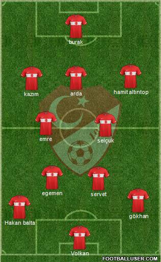 Turkey Formation 2011