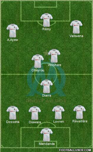 Olympique de Marseille Formation 2011
