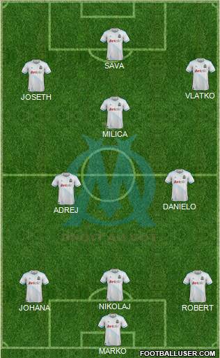 Olympique de Marseille Formation 2011