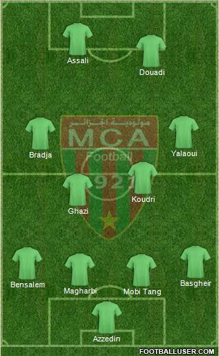 Mouloudia Club d'Alger Formation 2011