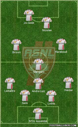 A.S. Nancy Lorraine Formation 2011