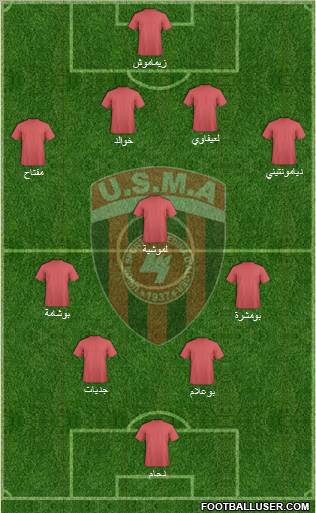 Union Sportive de la Médina d'Alger Formation 2011