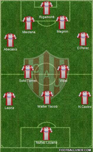 Unión de Santa Fe Formation 2011