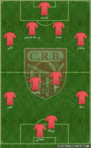 Chabab Riadhi Belouizdad football formation