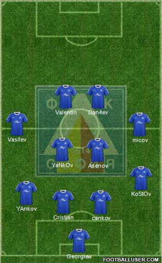Levski (Sofia) Formation 2011