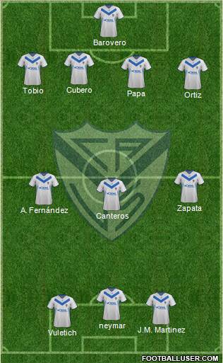 Vélez Sarsfield Formation 2011