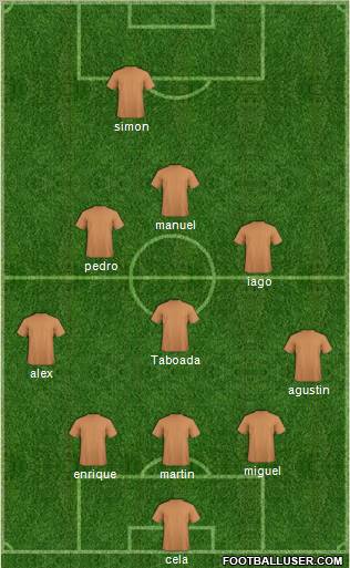 Pro Evolution Soccer Team Formation 2011