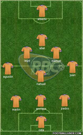 RBC Roosendaal Formation 2011