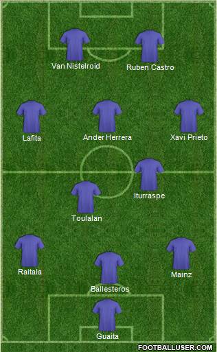 Fourway Athletic Club Formation 2011