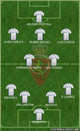 R. Zaragoza S.A.D. Formation 2011