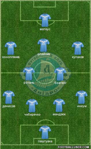 Dnipro Dnipropetrovsk Formation 2011