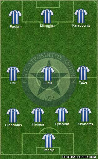 APS Atromitos Athens 1923 Formation 2011