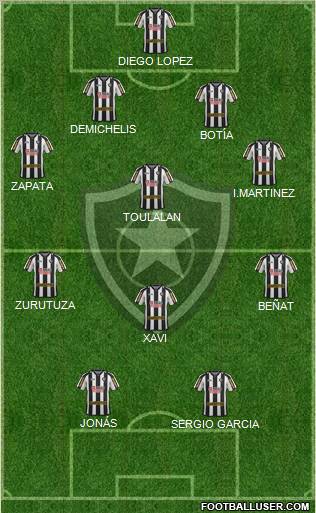 Botafogo FR Formation 2011
