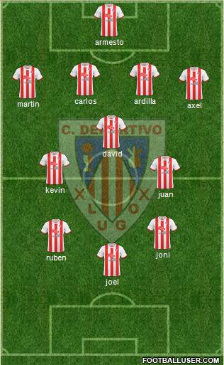 C.D. Lugo Formation 2011