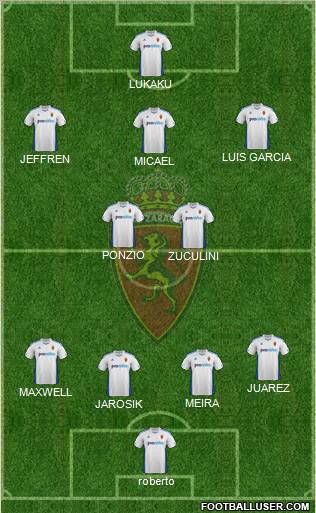 R. Zaragoza S.A.D. Formation 2011
