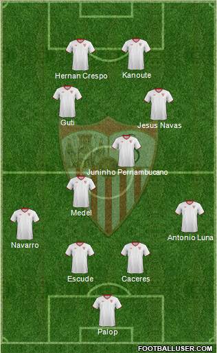 Sevilla F.C., S.A.D. Formation 2011
