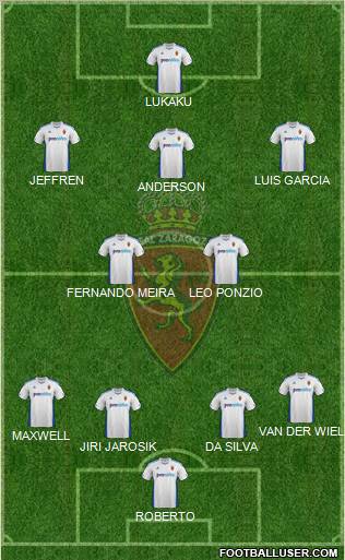 R. Zaragoza S.A.D. Formation 2011