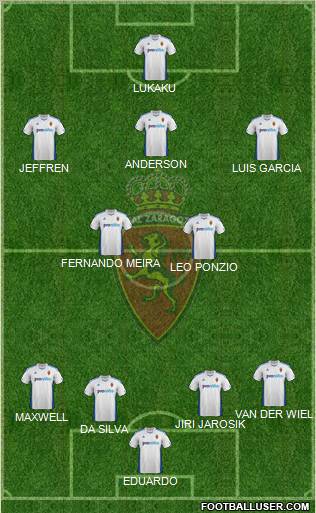 R. Zaragoza S.A.D. Formation 2011