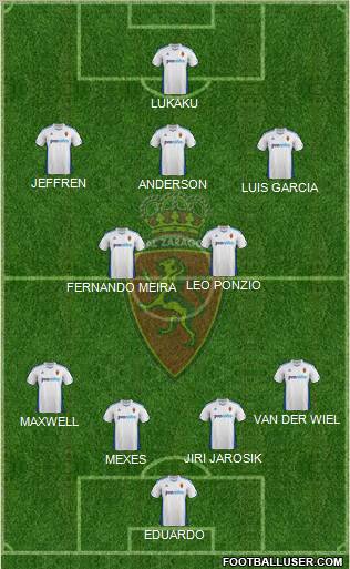 R. Zaragoza S.A.D. Formation 2011