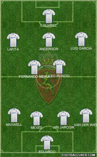 R. Zaragoza S.A.D. Formation 2011