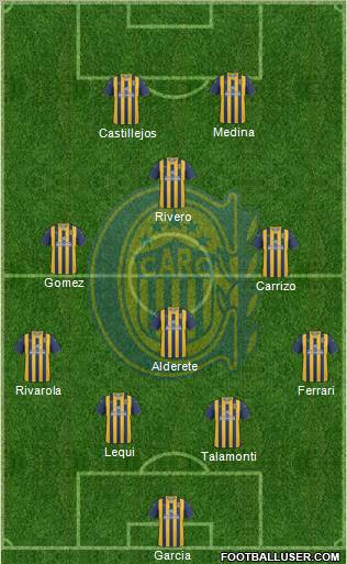 Rosario Central Formation 2011