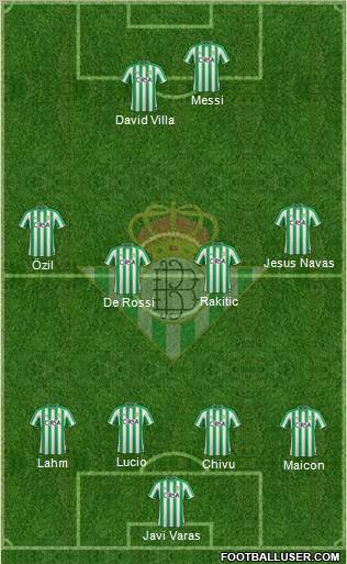 Real Betis B., S.A.D. Formation 2011