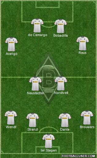 Borussia Mönchengladbach Formation 2011